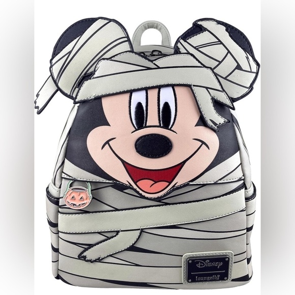 Loungefly Disney Mickey Mouse Glow in the Dark Mini Backpack